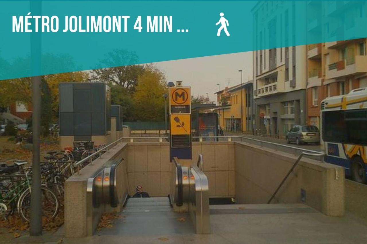 Le Jolimont - Toulousecozyflat Centre - Terrasse - Parking - Metro Apartment Bagian luar foto